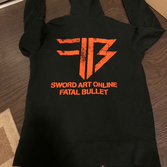 Sword Art Online Fatal Bullet zip up Hoodie - Picture 1 of 4